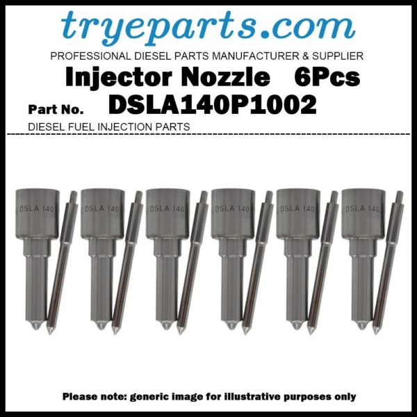 6Pcs Diesel Fuel Injector Nozzle Tip F000430904 DSLA140P1002 for Ford Cargo 1622 2422 8.3D