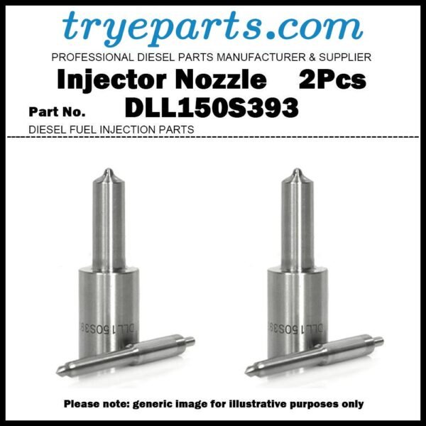2Pcs Injector Nozzle 0433270114 DLL150S393 for MWM D208 225 226 308 322 325 327