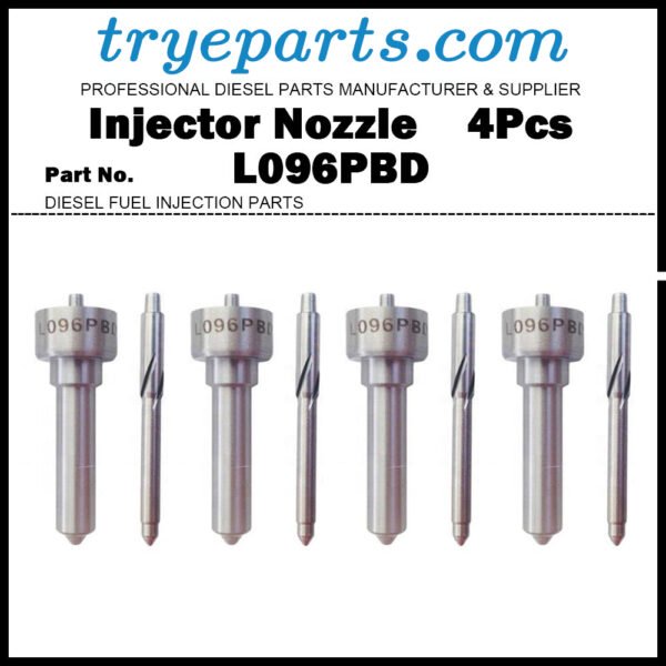 4Pcs Common Rail Fuel Injector Nozzle L096PBD for Ford Mondeo MK3 2.0d / Injector EJDR00301Z 2S7Q-9K546-AJ EJDR00002Z EJDR00101Z EJDR00001Z 1226331