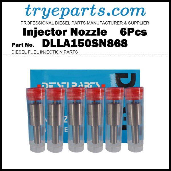 6Pcs Fuel Injector Nozzle Tips 105015-8680 DLLA150SN868 for NISSAN Diesel UD Condor 1800-3300 FE6 FE6T