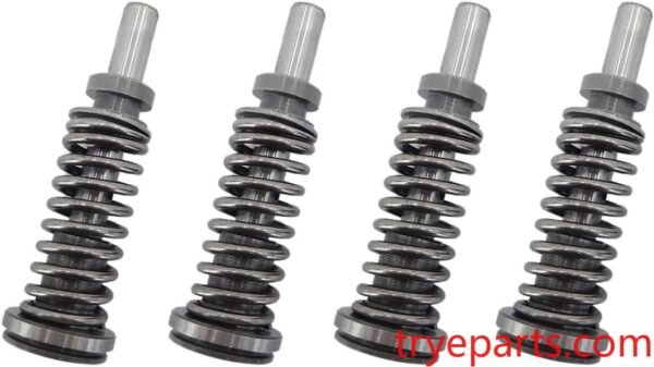 4Pcs 6N7527 Plunger of Injection Pump Elements 6N-7527 Plunger Barrel Assembly Compatible with Caterpillar CAT 3208 3304 3306 SR4 D330C D333C Engine