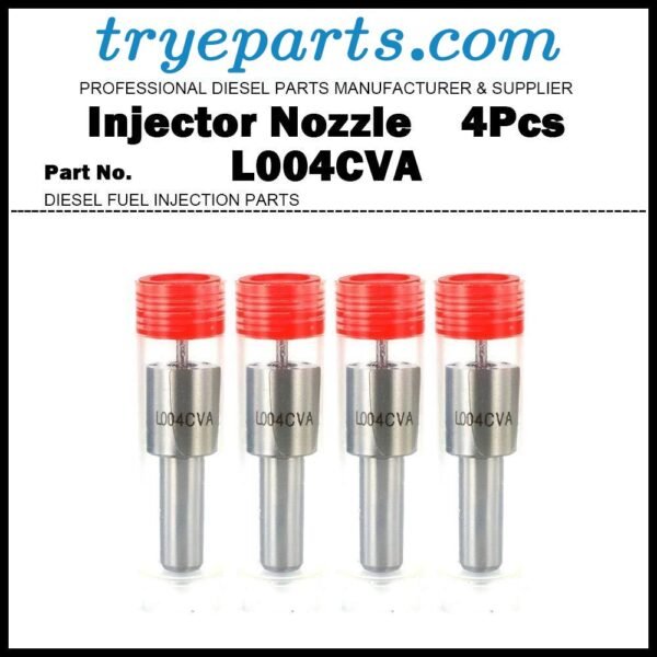 4Pcs Diesel Injector Nozzle Tip L004CVA for Valtra BM100 BM125 BM110? BH180 BH185 BH160 BH165