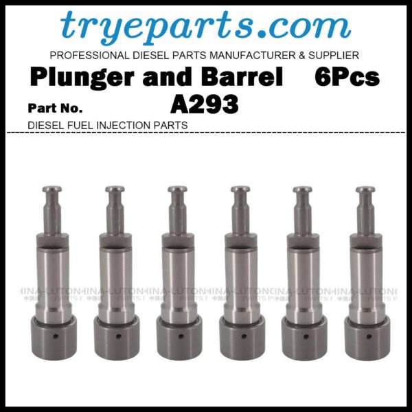 6Pcs Diesel Plunger and Barrel Assembly A293 131154-5220 9443611956 for ISUZU ELF 4JG2 4JG2T