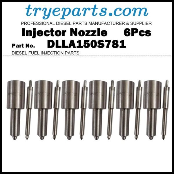 6x Diesel Fuel Injector Nozzle Tip DLLA150S781 for Mercedes Benz LS1929 LS1934 O370 O371 OM355/6