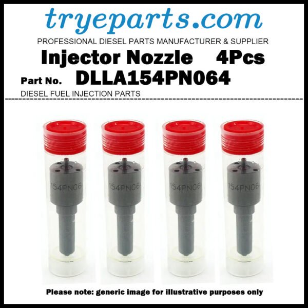 4Pcs Diesel Fuel Injector Nozzle Tips 105017-0640 DLLA154PN064 for ISUZU Elf 4BG1 4BG2 105118-4722 8944795782 105118-4724 8944795783