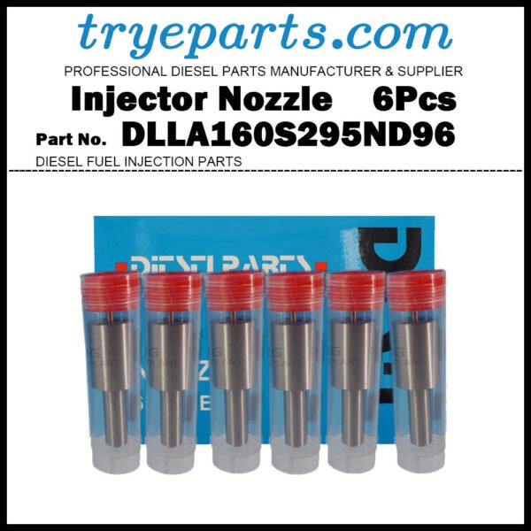 6Pcs Diesel Fuel Injector Nozzle Tips 093400-0960 DLLA160S295ND96 9432610046 for Mitsubishi Fuso Canter Fighter 6D14 6D15