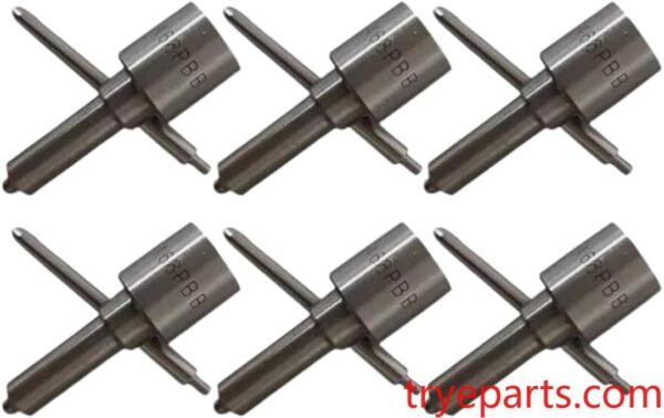 Fuel Injector Nozzle Adapter L468PBB Injection Nozzles Diesel Tip Fit for Howo D12 Engine VG1246080036 Pack of 6