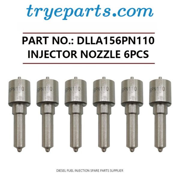 6pcs Fuel Injector Nozzle Tip 105017-1100 DLLA156PN110 for ISUZU Forward 6BG1 6BG1T
