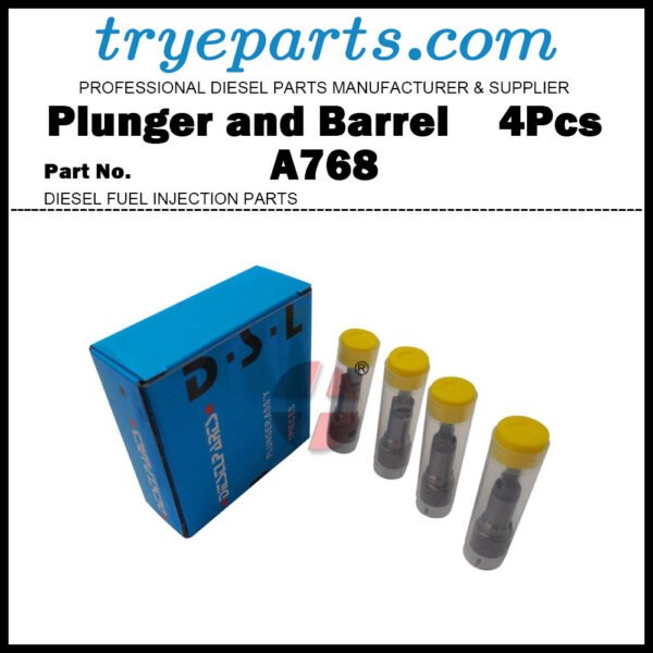 4Pcs Plunger and Barrel Assembly A768 131153-8920 9413610341 for KIA ASIA PEA SH, SH 96
