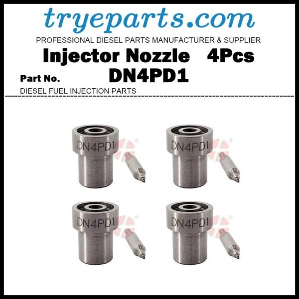 4Pcs Diesel Fuel Injector Nozzle Tips 093400-5010 DN4PD1 NP-DN4PD1 105007-1180 for TOYOTA Corolla Corona Lite Ace Town Ace / 1C 1CL 2C 2CL