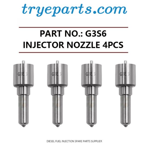 4Pcs Diesel Fuel Injector Nozzle Tip G3S6 for Toyota Hilux 1KD 2KD 23670-30400 23670-0L090