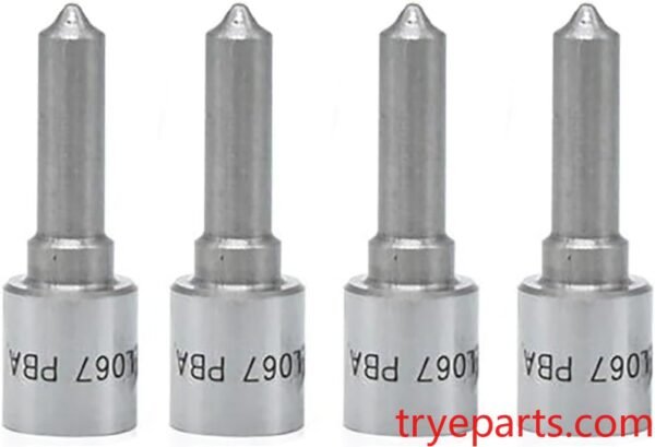 4-Pack Engine Fuel Injector Nozzle L067PBA Fits for Ford New Holland 5640 6640 7740 TS100 TS110 TS90 75TLB 95TLB LB110 LB115 TC54 TC56 5610S 6610S 7010