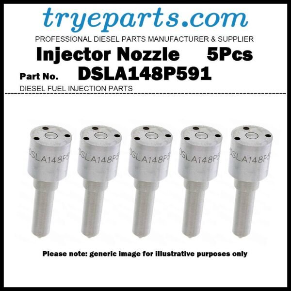 5Pcs Diesel Fuel Injector Nozzle Tip DSLA148P591 for Mercedes Benz OM602 0432193637 A0000104851
