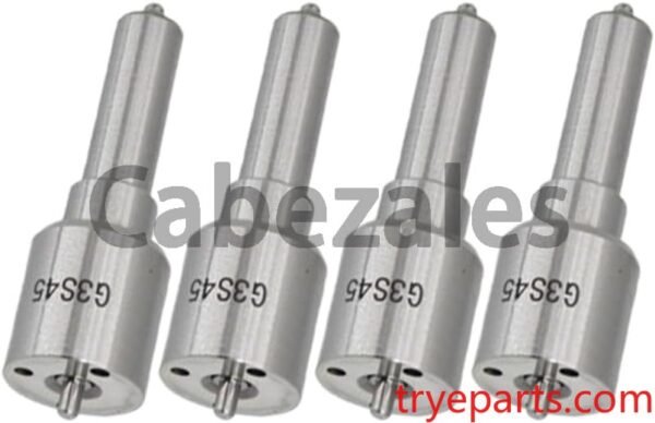 Common Rail Diesel Injectors Spray Nozzle G3S45 Fuel Injector Tips Fit for Mitsubishi Pajero L200 2.5D 4D56 295050-0890 1465A367 Pack of 4