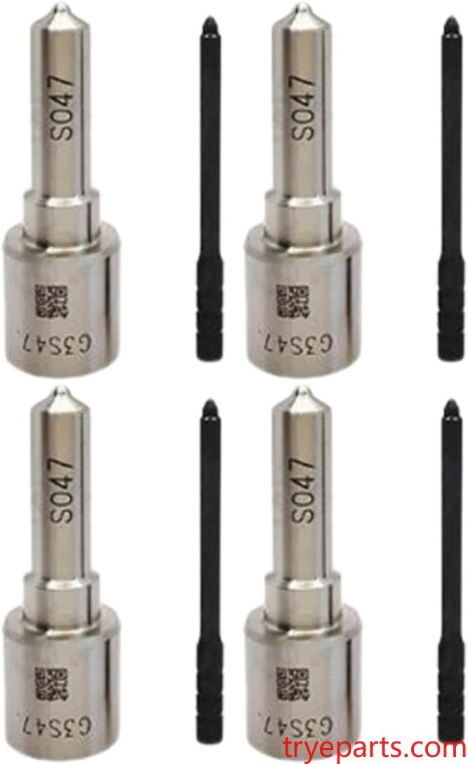 Diesel Common Rail Nozzle G3S47 Injector Tip Fuel inyectores Fit for Isuzu D-MAX 2.5D 4JK1 295050-1900 8981595730 Pack of 4