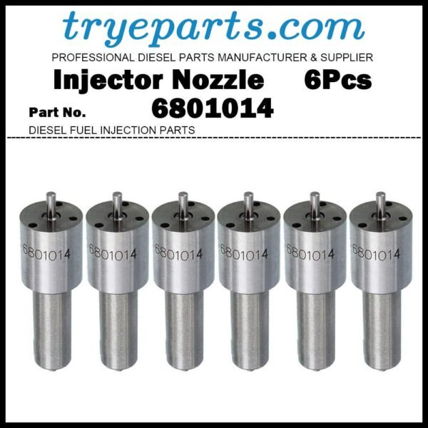 6x Diesel Fuel Injector Nozzle Tip 6801014 2645A602 2645C613 for Perkins 2645A001 2645C013