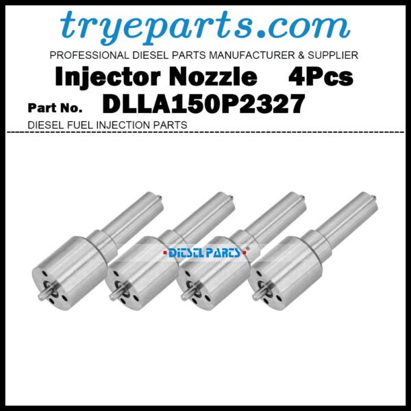 4Pcs Diesel Fuel Injector Nozzle Tips 0433172327 DLLA150P2327 for Yuchai 0445110486
