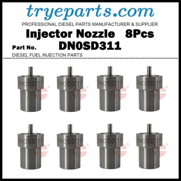 8Pcs Diesel Fuel Injector Nozzle Tip DN0SD311 fit 1992-2005 GMC & Chevrolet 6.2/6.5L 0432217255