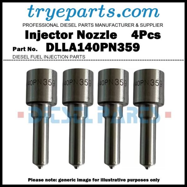 4x Diesel Fuel Injector Nozzle Tips 105017-3590 DLLA140PN359 NP-DLLA140PN359 for Kubota V2403 V2403M V2403T