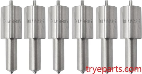 6PCS Diesel Fuel Injector Tips DLLA150S815 Injectors Nozzle 0433271849 Compatible with CASE IH DT-268 / DT-239 / D-246 / D-358 3218251R2