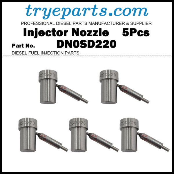 5Pcs Diesel Fuel Injector Nozzle Tips DN0SD220 0434250072 for Mercedes Benz 240TD 300TD 220D 240D 300D 1976-1985