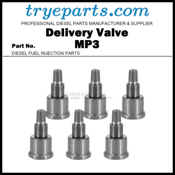 6Pcs Injection Pump Pressure Valve Delivery Valve MP3 134180-0420 9411612253 for ISUZU GIGA 8PE1 10PE1