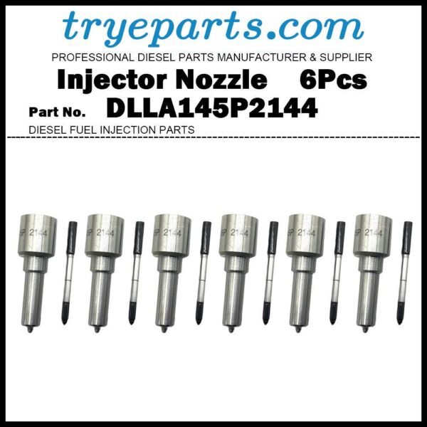 6x Diesel Fuel Injector Nozzle Tip DLLA145P2144 for 2013-2018 DODGE RAM 3500 4500 5500 6.7L