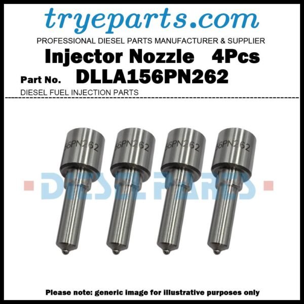 4x Diesel Fuel Injector Nozzle Tips DLLA156PN262 105017-2620  for NISSAN NV350 Caravan 3.0d ZD30DD 166007T100 166007T125