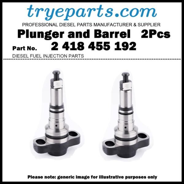 2Pcs Fuel Injection Pump Element Plunger and Barrel 2418455192 2455-192 Diesel Fuel Engine Pump Parts