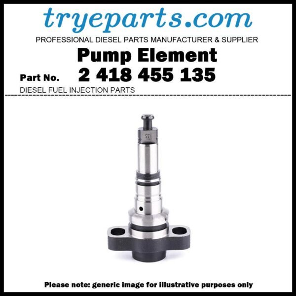 Pump Element Plunger & Barrel 2418455135 2455-135 for KHD/MWM TBD234V8 TBD234V16 Diesel Fuel Engine Pump Parts