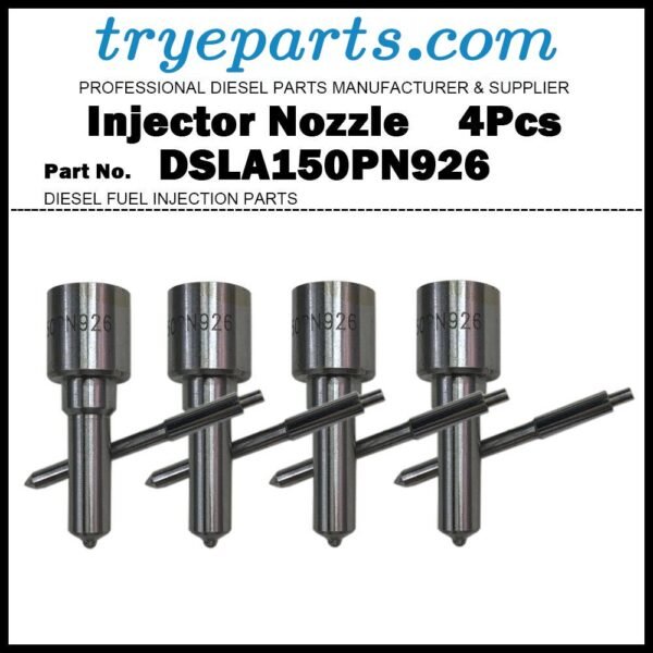 4Pcs Diesel Fuel Injector Nozzle Tips 0433175926 DSLA150PN926 for Yanmar L40 L48 L70 L100 170F 178F 186F 188F