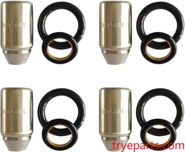 4PCS Diesel Fuel Injector 8M1584 Engine Parts 3S6280 5M4086 8N4697 compatible with Caterpillar CAT 3306 D330C D342 D333C 3304 D342C