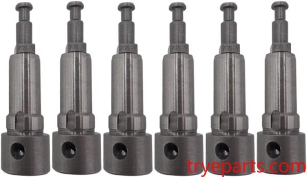 6Pcs 131151-3220 Plunger Pump Assessories A44 Fuel Injection Element Barrel Fit for Isuzu Elf Forward 6BD1T 6BG1 4BD1 4BB1 6BB1 6BD1 Pack of 6