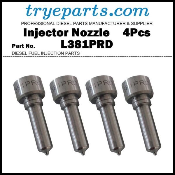 4Pcs Diesel Fuel Injector Nozzle Tip L381PRD for Renault Clio Kangoo 1.5D EJBR05101D EJBR05102D