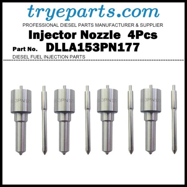 4x Diesel Fuel Injector Nozzle Tips 105017-1770 DLLA153PN177 9432610452 for Isuzu Elf D-Max 4JB1 4JB1TC 105118-5972 8971032760
