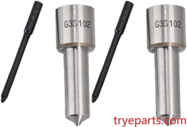Fuel Nozzle Tip Injector G3S102 Common Rail Injection Inyector Nozzles Fit for Hino 500 Series J08E Ranger 7.7 D 295050-0231 295050-0232 9709500-023 Set of 2