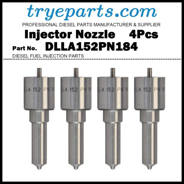 4Pcs Diesel Fuel Injector Nozzle Tips 105017-1840 DLLA152PN184 9432610455 NP-DLLA152PN184 for ISUZU Elf N Series NPC NPR NPS 4HE1 4HE1-T 4HE1TCN 4HE1TCS 105118-7232 8971155031