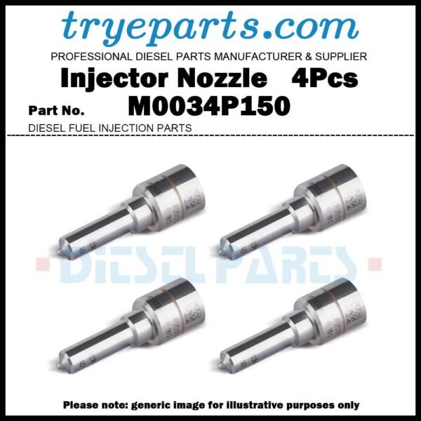 4Pcs Diesel Fuel Injector Nozzle Tip M0034P150 for Ford Ranger 2.2 3.2 TDCi / Injector CK4Q-9K546-AA A2C8139490080 1819881