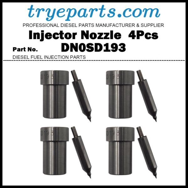 4Pcs Diesel Fuel Injector Nozzle DN0SD193 DNOSD193 0434250063 for KIA Besta Sportage 2.2d / Volkswagen Kombi KOMBI 1.6d