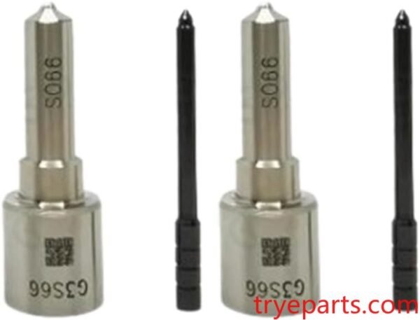 Common Rail Nozzle Injector G3S66 Diesel Fuel inyectores Tip Fit for Kubota 295050-1980 Pack of 2