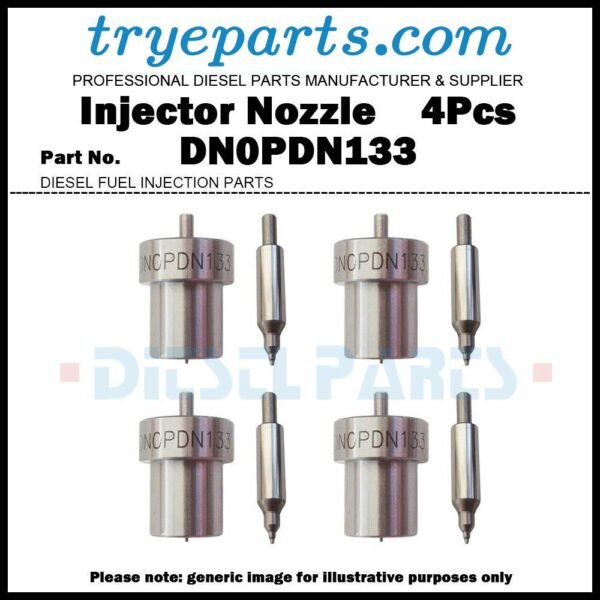 4Pcs Diesel Fuel Injector Nozzle Tip DN0PDN133 for Kubota D905 D1105 D1005 V1505? 16032-53001