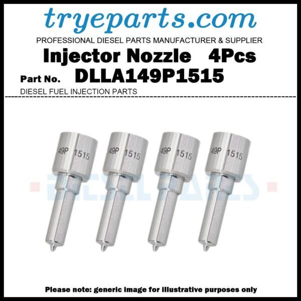 4x Diesel Fuel Injector Nozzle Tip DLLA149P1515 for Citroen Peugeot 1.6HDi 0445110259 0986435126
