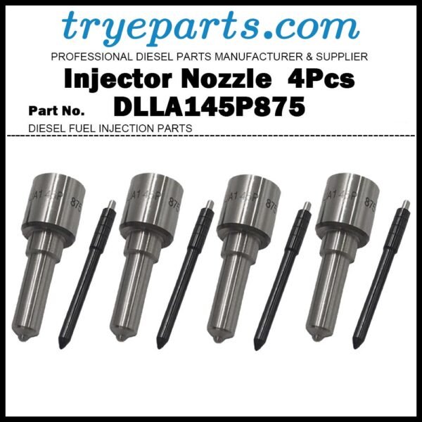 4x Diesel Fuel Injector Nozzle Tips DLLA145P875 for Mitsubishi L200 Triton Strada Pajero Montero 3.2L 4M41 095000-5760 095000-8110 1465A054 1465А307 DCRI105760