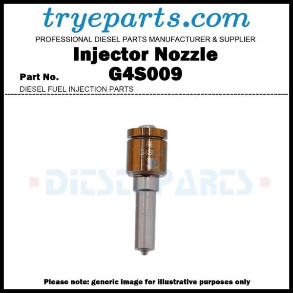 Diesel Fuel Injector Nozzle Tip G4S009 for Toyota Fortuner SW4 Hilux Land Cruiser REVO 2.8D 1GD-FTV 2015- / 23670-0E010 23670-0E040 23670-0E060 23670-11010 295700-0550 295700-0520