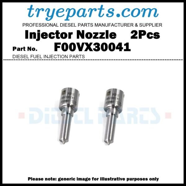 2Pcs Diesel Fuel Injector Nozzle Tip F00VX30041 for BMW 325D 525D 530D 0445116024 7805429 7805428