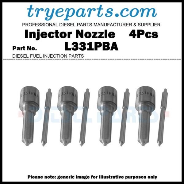 4Pcs Diesel Fuel Injector Nozzle Tips L331PBA for JCB 3CX B05501A 320/06837