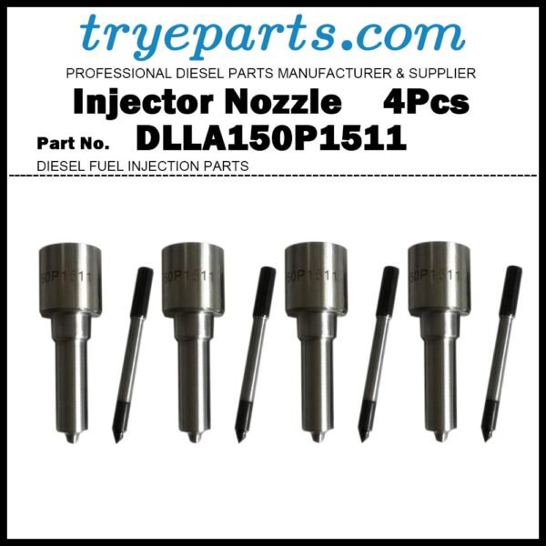 4x Fuel Injector Nozzle Tips 0433171932 DLLA150P1511 for Hyundai Tucson Kia Carens Sportage 2.0CRDi 33800-27400 0445110245 0445110246 0445110257 0445110258 0445110725