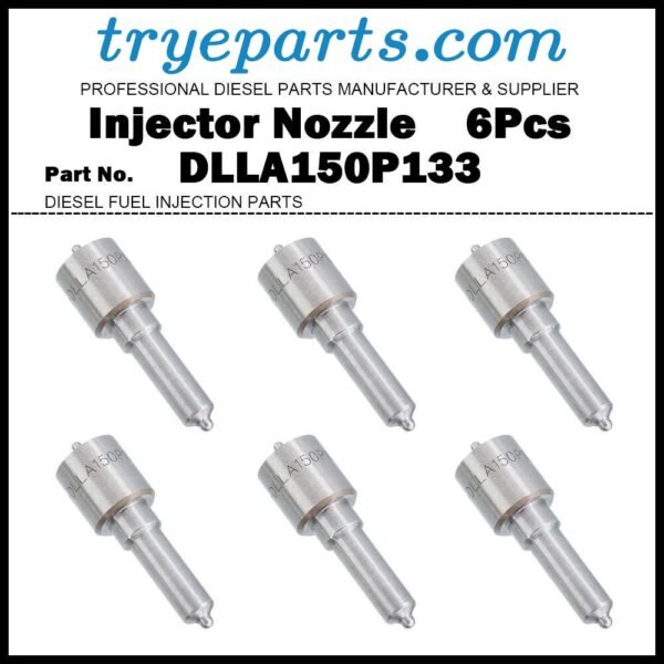 6Pcs Diesel Injector Nozzle DLLA150P133 for Cummins 6CT 8.3L 3908511 0432191796
