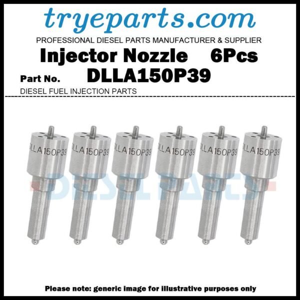 6Pcs Diesel Fuel Injector Nozzle Tip DLLA150P39 3079540M1 for HANOMAG 3090238M91 0432192884