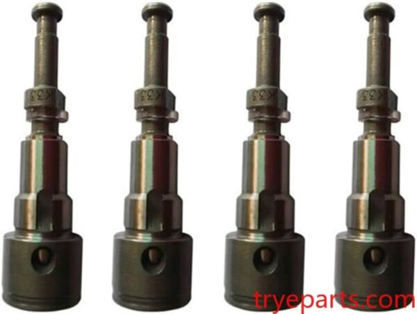 4Pcs Plunger Fuel Injection Pump K333 Diesel Fuel Injection Pump Plunger Barrel Assembly 140163-4120 9410618099 Fit for Isuzu Tractor 4LE1 / Hitachi Excavator 4LE2